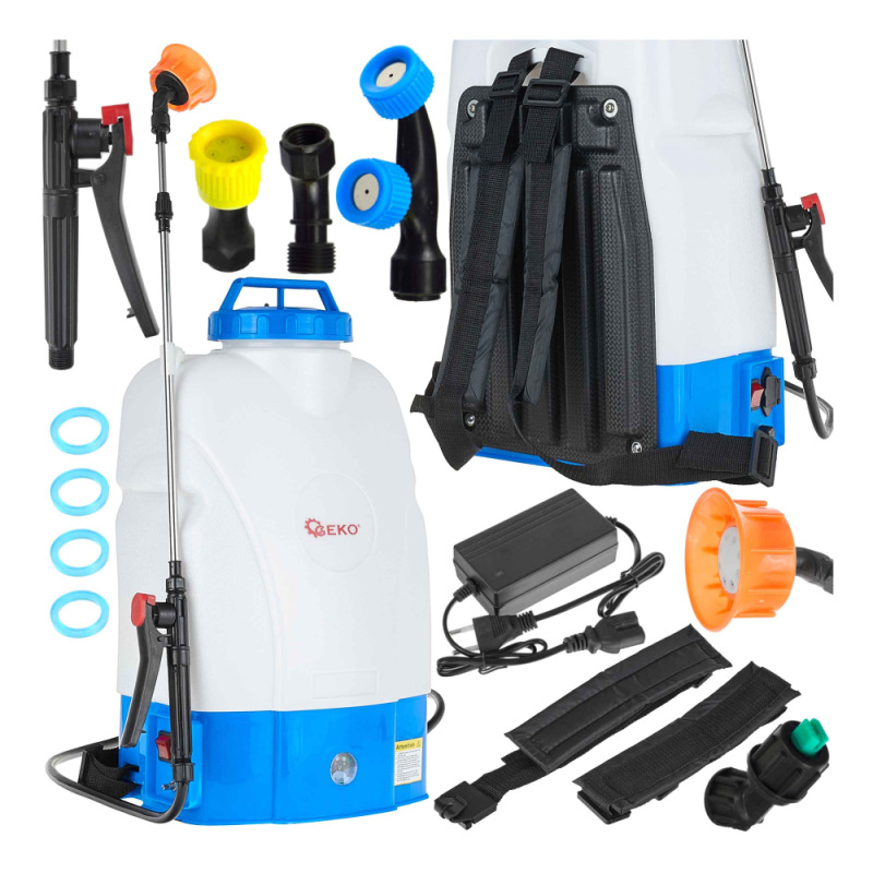 Postrekovač akumulátorový 20 litrov, akumulátor 12V-8Ah, čas práce 4 hodiny