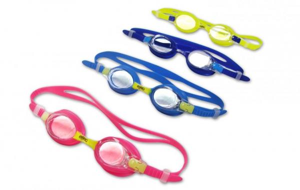 Plavecké okuliare EFFEA JUNIOR 2500, svetlo modré