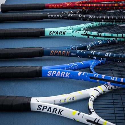 MX Spark ELITE 2024 tenisová raketa bílá 2
