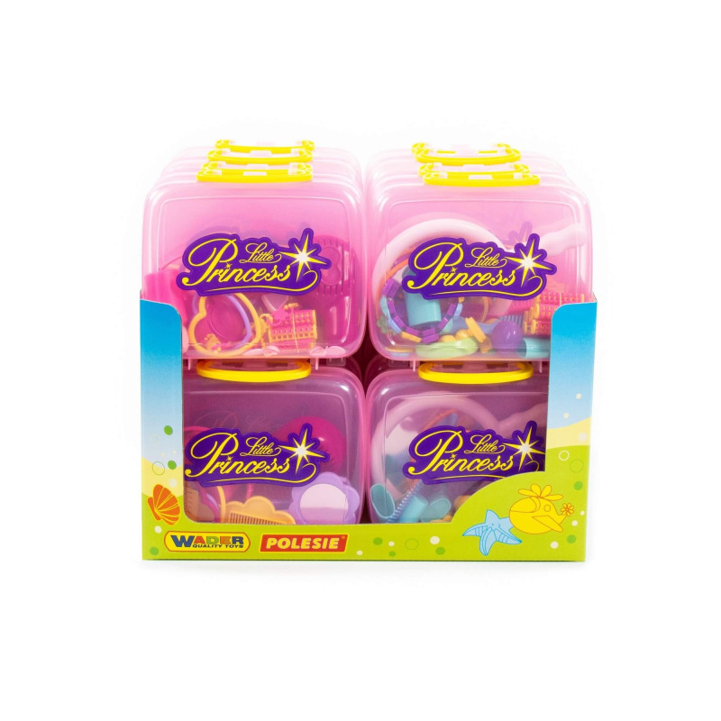 Toaletný stolík Malá princezná v kufríku 16 dielov 3