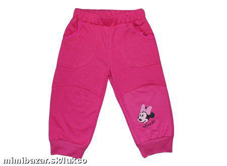 Disney dievčenské teplákové nohavice MINNIE MOUSE, veľ. 116