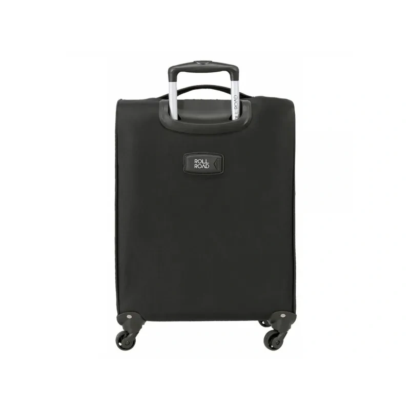 Textilný cestovný kufor ROLL ROAD ROYCE Black / Čierny, 76x48x29, 93L, 5019321 (large) 4