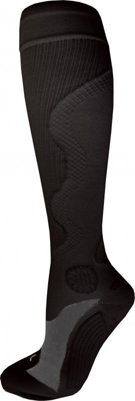 RULYT Kompresné športové ponožky WAVE, čierne, veľ. 42-44