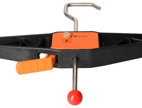 Uzamykateľný držiak rebríka na strešný nosič auta, sada 2 kusy, XL-TOOLS 1