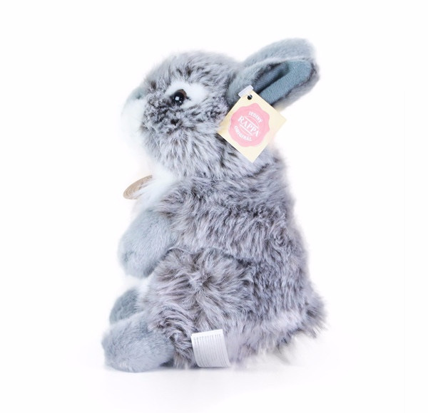 Zajac šedý plyšový sediaci 1