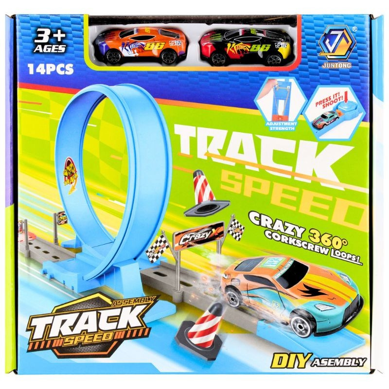 Autodráha s dvoma autíčkami