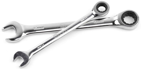 Sada račňových kľúčov očkoplochých, 12-dielna (8,9 10,11,12,13,14,15,16,17,18,19mm), GEKO 2