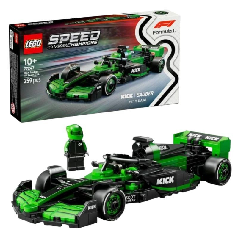 LEGO Speed Champions Pretekárske auto KICK Sauber F1 Team C44
