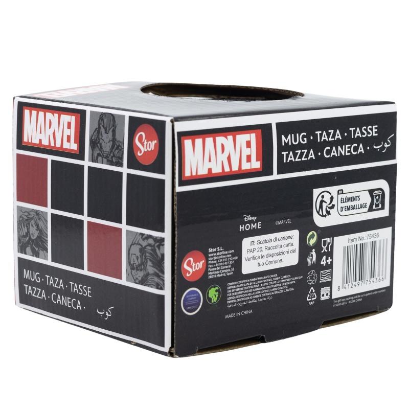 STOR Keramický hrnček Avengers Marvel Pattern, 380ml, 75436