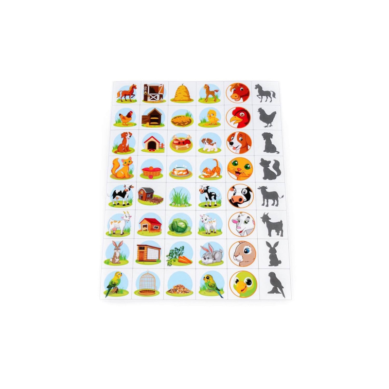 Hra Asociácie Domáce zvieratká - 48 dielikov 6