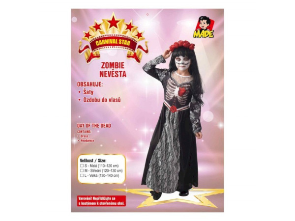 Kostým Zombie nevesta 1