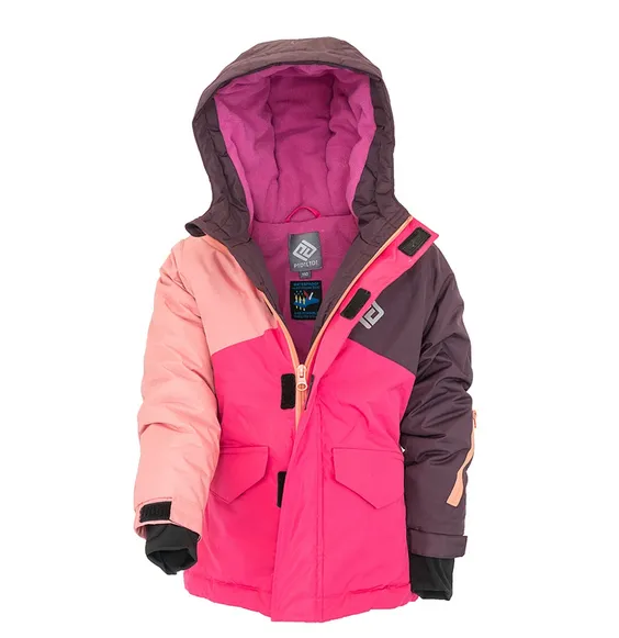Pidilidi Zimná lyžiarska bunda pre dievčatá, PD1133-01, dievča