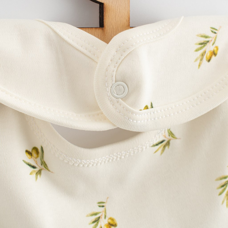 Dojčenský podbradník z organickej bavlny New Baby Olivy 2