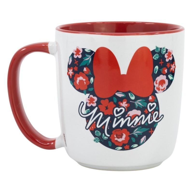 STOR Keramický hrnček Minnie Mouse Gardening, 380ml, 75718