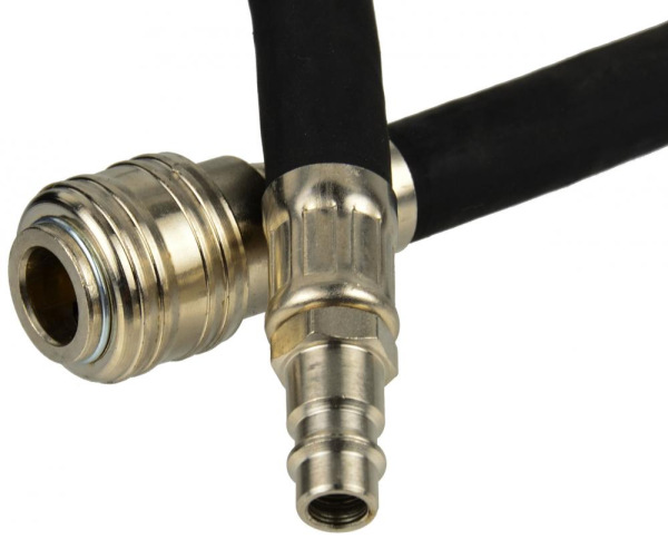 Hadica tlaková s rýchlospojkami gumená 8/13mm 5 m, pracovný tlak 20 barov, GEKO 1