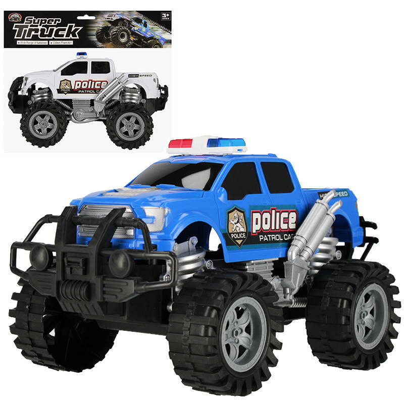 Policajné terénne auto pull&back