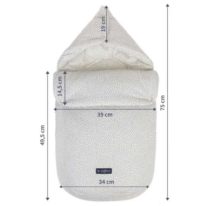 Multifunkčná zavinovačka Zaffiro 5v1 sivá bodka 1