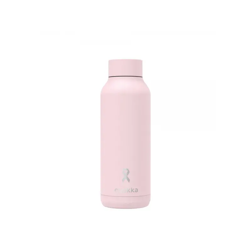 Quokka Solid, Nerezová fľaša / termoska X Geicam Pink, 510ml, 40901