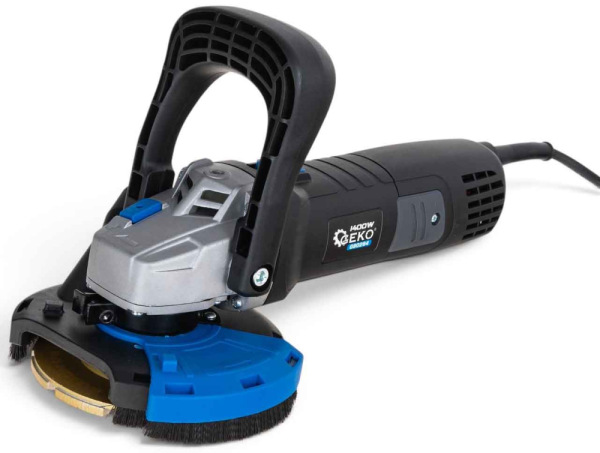 Brúska na betón 125 mm, 1400 W regulácie otáčok 2 800-10 000 ot/min, GEKO 4