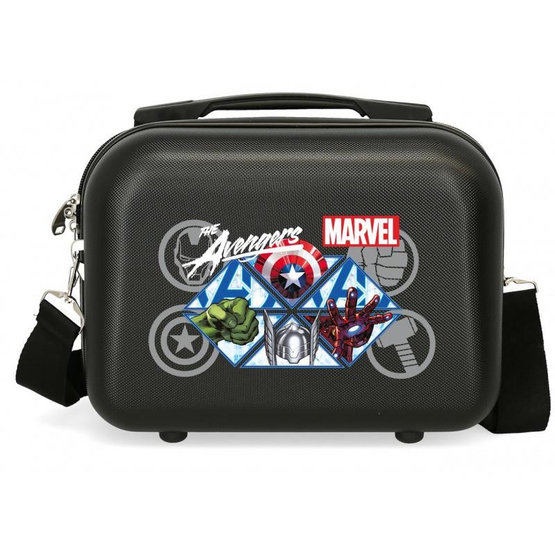 JOUMMA BAGS ABS Cestovný kozmetický kufrík AVENGERS Heroes, 21x29x15cm, 9L, 4961921