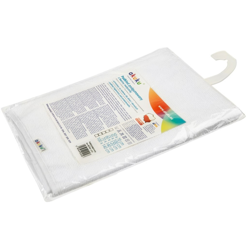 Nepremokavá podložka Akuku froté 50x70 biela 1