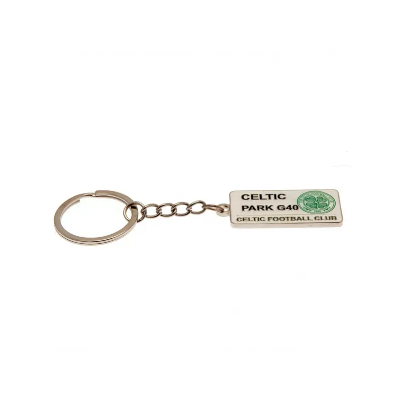 FOREVER COLLECTIBLES Kovový prívesok na kľúče CELTIC F.C. Street Sign Keyring