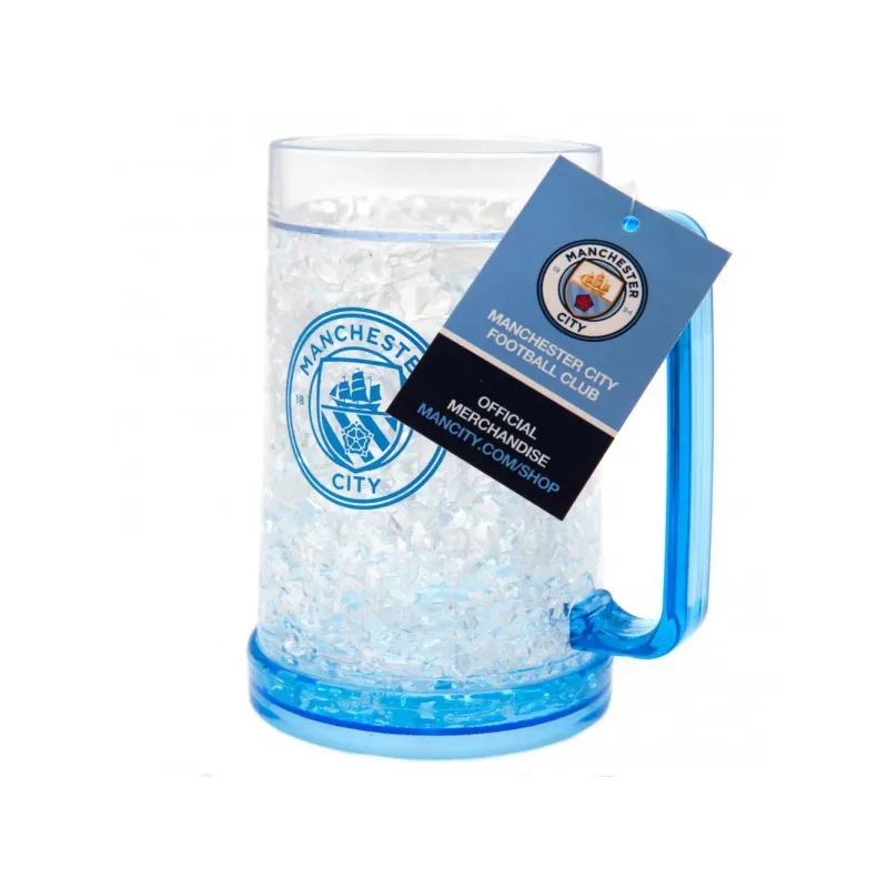 FOREVER COLLECTIBLES Pohár na pivo MANCHESTER CITY Freezer Mug