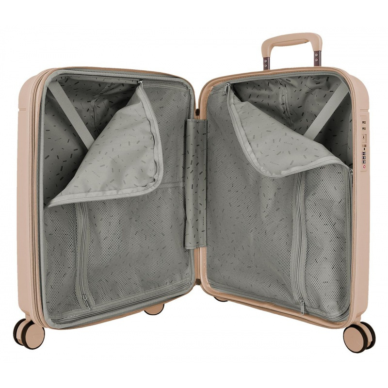 Cestovný kufor Movom New Trendy Beige, 55x40x20cm, 44L, 5388627 (small exp.) 2
