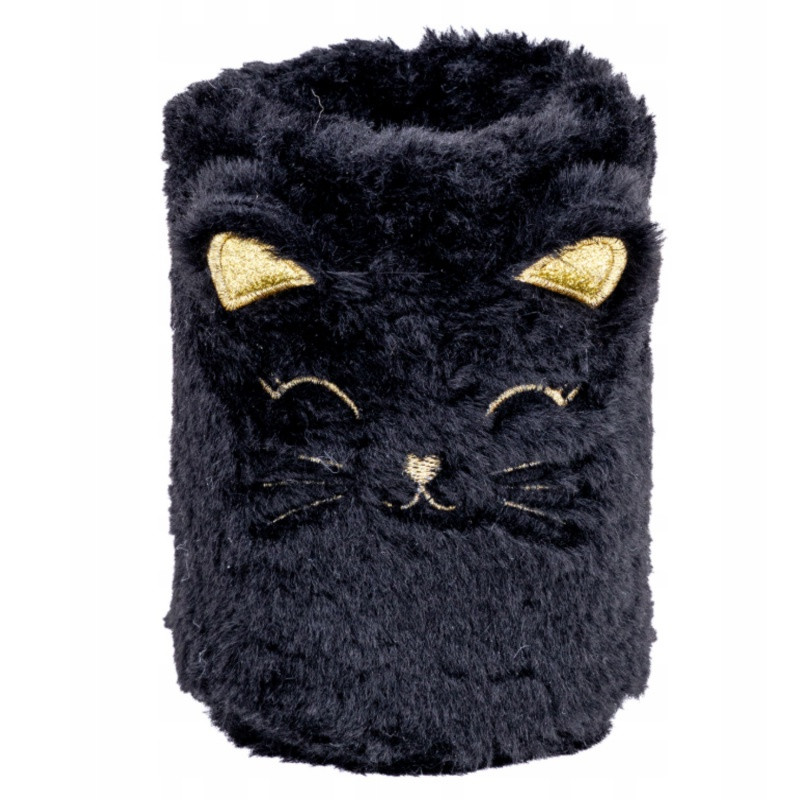 Stojan na perá AstraBAG FLUFFY KITTY BLACK, 411025002