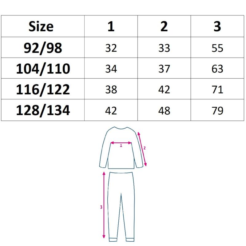 Detské bavlnené pyžamko New Baby machines 116/122