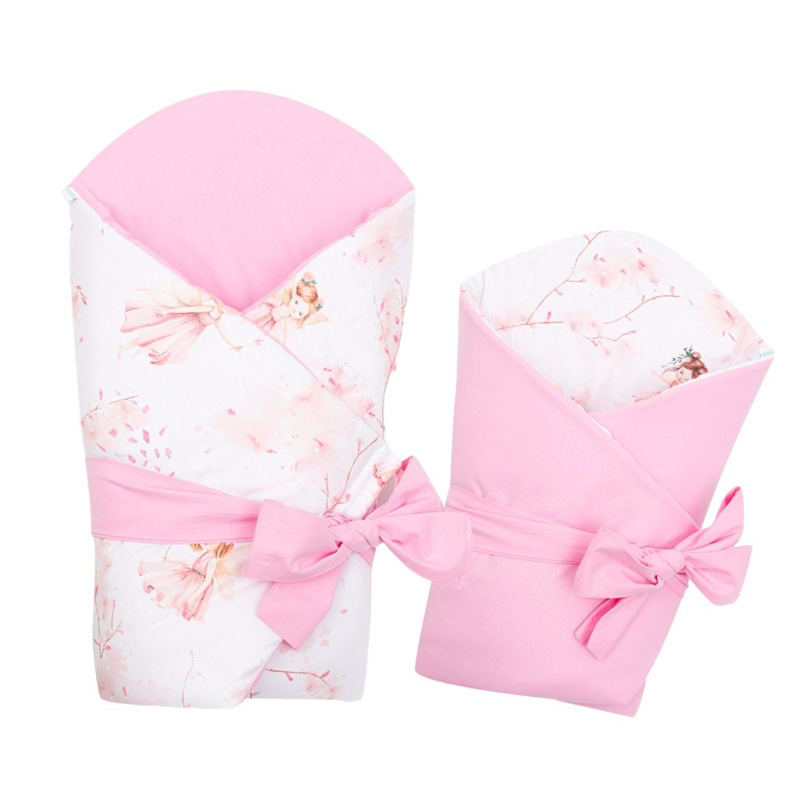 Obojstranná detská zavinovačka New Baby Víly 80x80 cm