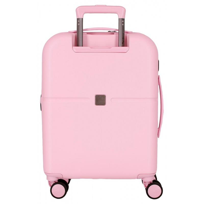 PEPE JEANS Highlight Light Pink, ABS Cestovný kufor, 55x40x20cm, 37L, 768862C (small exp.) 2