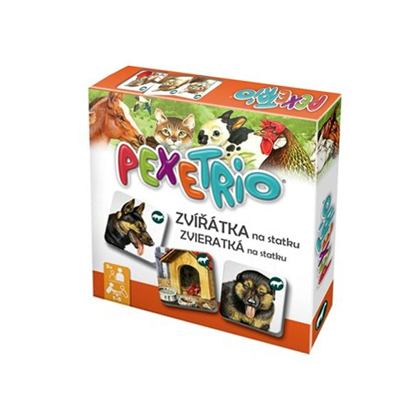 Hra PEXETRIO Zvieratká na statku