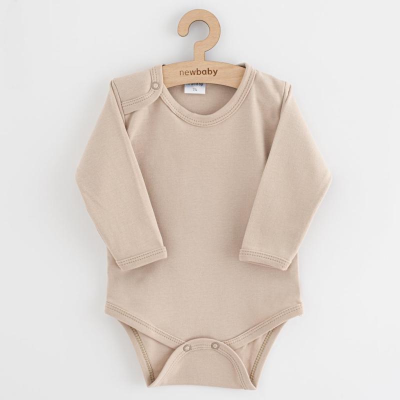 Dojčenské body New Baby Classic II svetlo béžové 80 (9-12m)