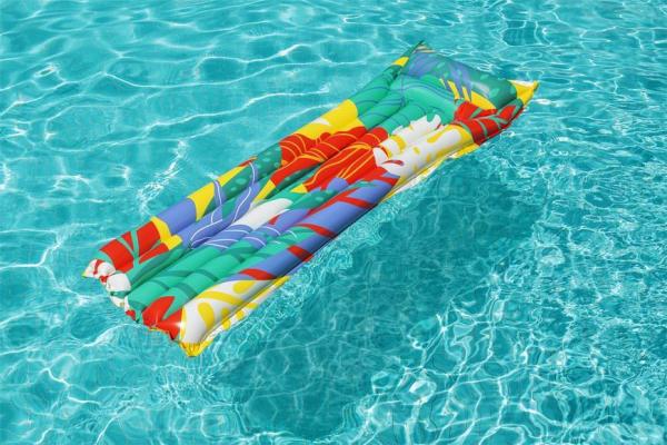 Nafukovačka Bestway® 44033, Fashion Floating Mat, mix farieb, do vody, 183x69 cm