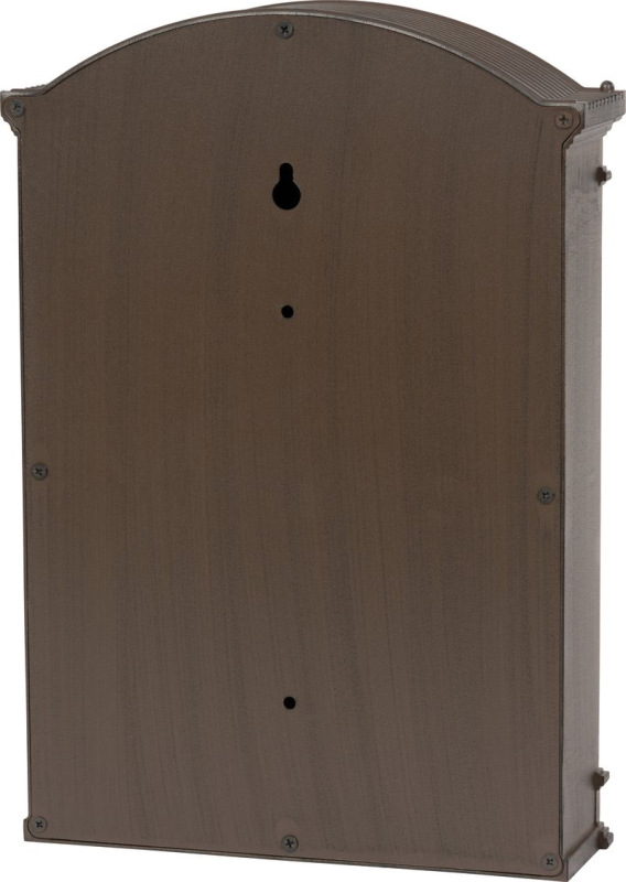 Schránka Edgar 315x95x445 mm, poštová, hnedá 2