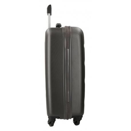 JOUMMA BAGS ABS Cestovný kufor ROLL ROAD FLEX Antracita, 55x38x20cm, 35L, 5849161 (small)