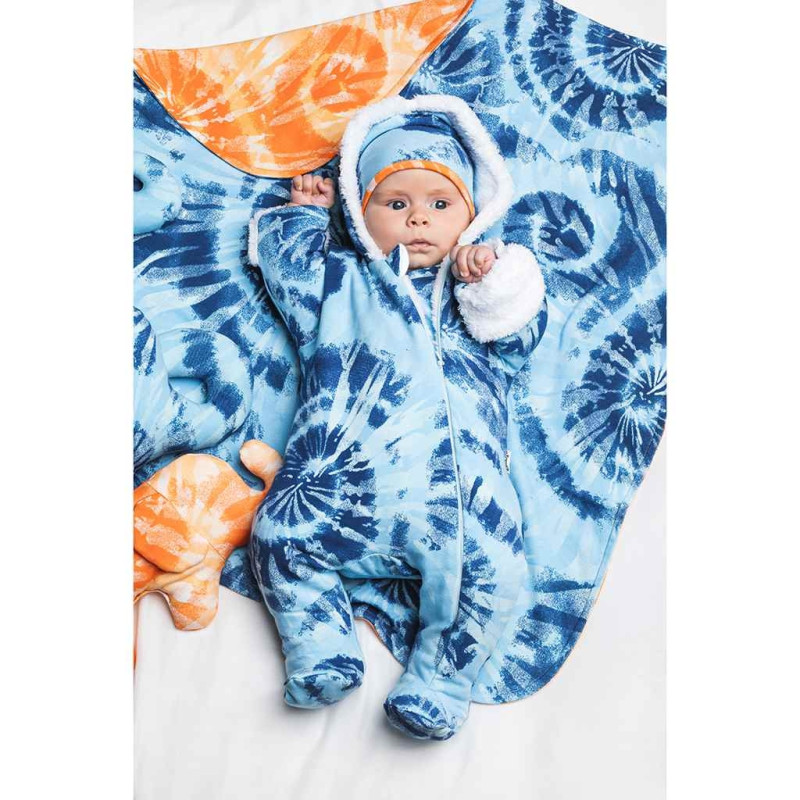 Dojčenská čiapočka Nicol Tomi modrá 56/62 1