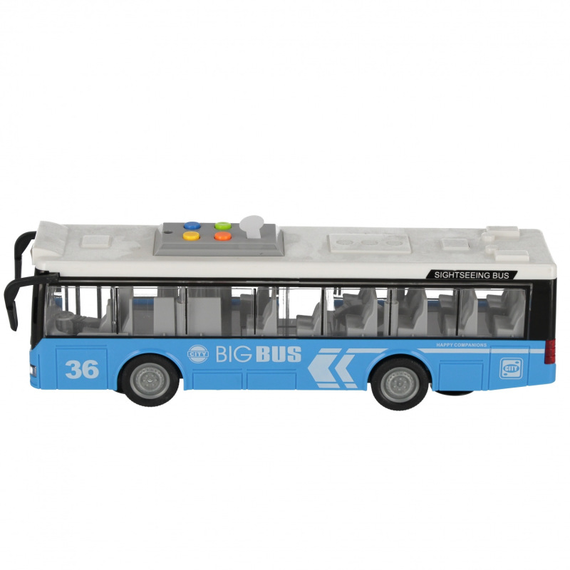 Autobus pull&back so svetlom a zvukom 1