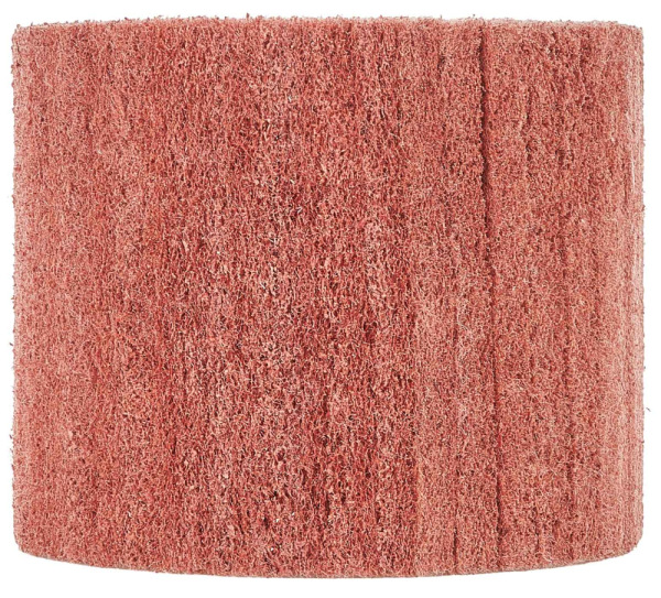 Kartáč zo syntetických vlákien, 120x100 mm, zrno 120, upnutie do uhlovej brúsky, GEKO 1