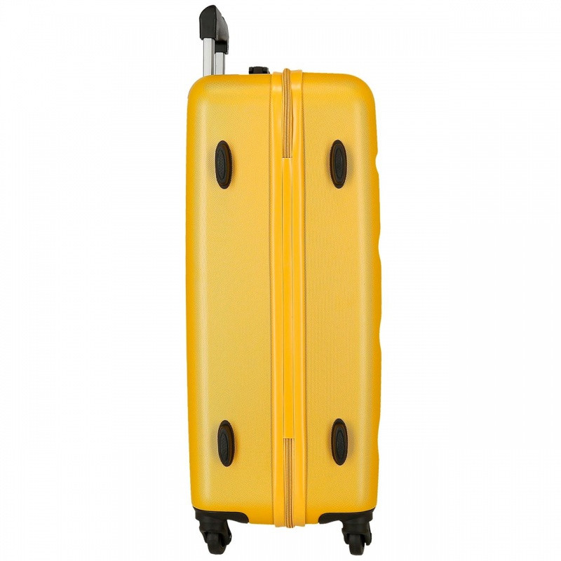 ROLL ROAD Flex Ochre, Sada ABS cestovných kufrov, 55-65-75cm, 584946D 3