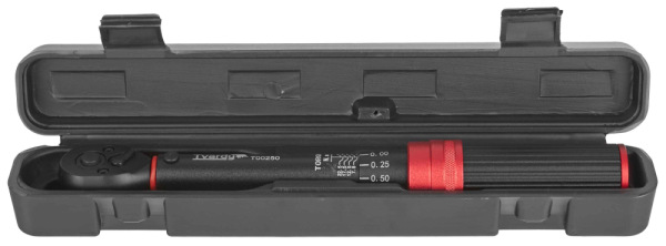 Kľúč momentový ohybový 5-25 Nm 1/4", TVARDY 9