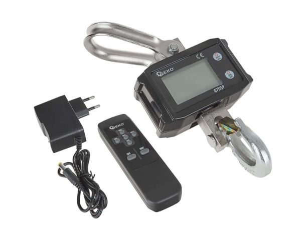 Elektronická háková váha s diaľkovým ovládaním 2000 kg, GEKO 8