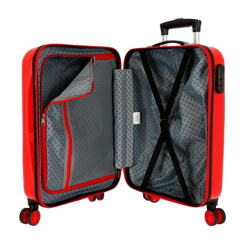 JOUMMA BAGS Luxusný ABS cestovný kufor DISNEY CARS Speed, 55x38x20cm, 34L, 4031721