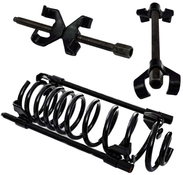 Sťahovák pružín tlmičov automobilov, max. rozostup úchytov 260 mm, 2ks, GEKO 4