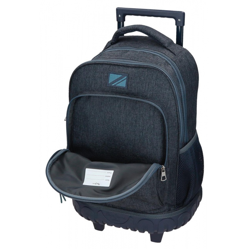 Školský batoh na kolieskach Pepe Jeans Edmon, 30L, 6912921 4