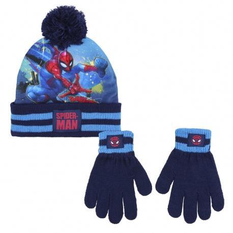 CERDÁ Chlapčenská zimná súprava (čiapka a rukavice) SPIDERMAN, 2200007922