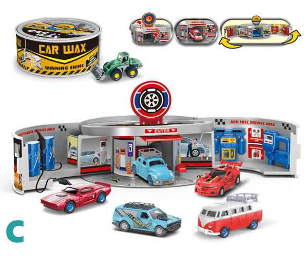 Rozkladacie parkovisko v plechovke 3