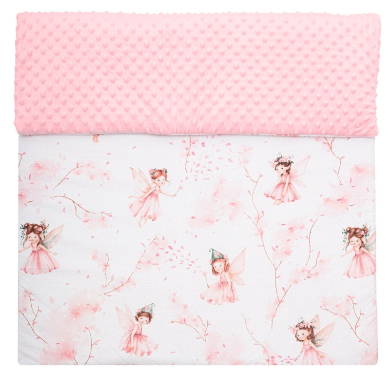 Detská deka z Minky s výplňou New Baby Víly 80x100 cm 2