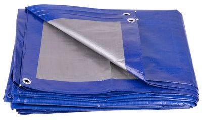 Plachta Tarpaulin Profi 3x3 m, 140 g/m, zakrývacia, modrá, s okami